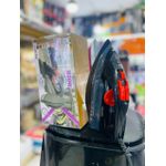 product_image_name-Dsp-Portable Steam Iron, Spray Iron,1600W with Teflon Soleplate, 200ml Water Tank, Continuous Steam & Vertical Steam Functions-BLACK-4