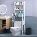 3-Tier Toilet Rack Organizer - White