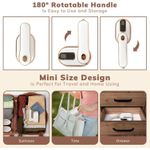 product_image_name-Generic- Mini Steam Iron for Clothes - Portable Compact Travel Size Steamer of 180° Rotatable Micro Steam Iron Small Handheldfor Dry & Wet Ironing Home Travel...MULTI-Color-8