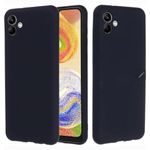 product_image_name-Samsung-Galaxy A04 A04e Luxury Soft Liquid Silicone Skin Touch Feel Cover Case Black-2