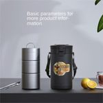 product_image_name-Generic-3000ML Stainless Steel Lunch Box Leak-Proof Portable Business School Insulated Multi-Layer Tableware Hot Food Jug Container Storage Box - Multicolor-6