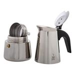 product_image_name-Generic-Espresso Maker Emilio For 4 Cups, Stainless Steel- Silver.-4