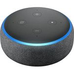 product_image_name-Amazon-Echo Dot 3rd Generation, With Alexa, Enables Wireless Music Streaming, Bluetooth and Wi-Fi Connectivity, 1/8" Audio Output to Powered Speakers, Charcoal Original-Black-5