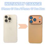 product_image_name-Generic-INSTANTLY CHANGE iPhone 17 Pro Max / iPhone 17 Pro ,For iPhone 14 15 16 Pro Max Phone Case Camera Protective Film - Orange-1