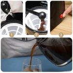 product_image_name-Generic-Drip Coffee Maker For Making Delicious Hot Coffee-Black-3