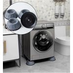 product_image_name-Generic-4Pcs Anti - Vibration Shock Pads - Grey -2