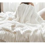 Soft/ Throw Blanket - White