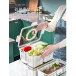 product_image_name-Generic-Food Storage Container Refrigerator Organizer Holder with Lid - Multicolor-3