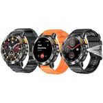 product_image_name-HAINOTEKO-Germany Haino Teko-6 Waterproof Smart Watch with AMOLED Display 3 Pair Strap and In-Built Torch Side Spotlight – Track Call, Notification, Sports Activity & Health Designed For Mens and Boys -2