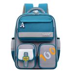 Style Multi-Functional Rucksack, Backpack - Grey, Blue.