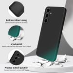 product_image_name-Generic-Silicone Case Compatible with Samsung Galaxy S24 Plus, Full Body Silky Soft Touch Phone Case with Camera Protection, Shockproof Cover with Microfiber Lining, Black-3