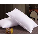 product_image_name-Generic-A Pair Of Fibre Pillow-White-1