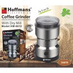 Hoffmans HM-8012. Coffee Grinder with Dry Mill – Precision Grinding with Elegance