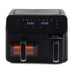 product_image_name-Hisense-8.6 Liters / 8.6L Dual Airfryer / Air Fryer - Black -1