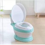 product_image_name-Baby & Mommy-Mini Toilet Training Potty - Blue, White-1