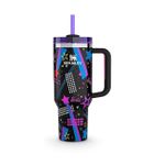 product_image_name-Stanley-30oz Tumbler with Handle Leopard Tumbler and Straw Lids Stainless Steel Coffee Termos Cup Car Mugs Vacuum Cup.Multcolour-3