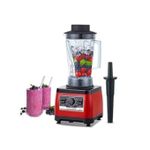 product_image_name-Generic-2L Large Capacity Commercial/Home Blender With Mixer Grinder Heavy Duty Machine Portable Ice Smoothie Blender - Red Or Black-1