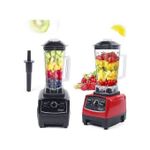 product_image_name-Generic-2L Large Capacity Commercial/Home Blender With Mixer Grinder Heavy Duty Machine Portable Ice Smoothie Blender - Red Or Black-2