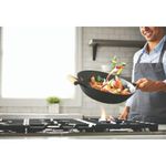 product_image_name-Generic-32CM Non-stick Wok Stir Frying Pan Saucepan With Wooden Handle- Black-4