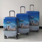3 In 1  Set  Travel Suitcase-White