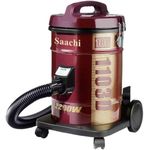 product_image_name-Saachi-Canister Vacuum Cleaner  With Dual Cyclonic System 18 Litres- Maroon-1