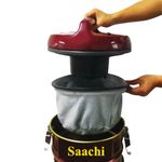 product_image_name-Saachi-Canister Vacuum Cleaner  With Dual Cyclonic System 18 Litres- Maroon-6