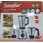 product_image_name-Sonifer-3 in 1 Stainless steel Home blender -1