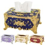 product_image_name-Generic-Tissue Box Napkin Holder Paper Case Cover For Table Decor, Blue.-1