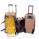 product_image_name-Generic- 4 In 1 TrolleyTtravel Bag, Super Light Foldable Waterproof Hand Luggage For School, Travel, Shopping Cabin Approved Bags Suitcases Duffles - Multicolor-4