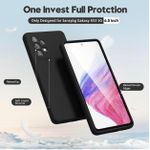 product_image_name-Generic-Samsung Galaxy A53 5g Case Liquid Silicone, Cute Thin Slim Soft Rubber, Matte Solid Color Protective & Shockproof Bumper, Black  oakxco for Samsung Galaxy A53 5g Case Liquid Silicone, Cute Thin Slim Soft Rubber TPU Plain Smooth Gel Cover -3