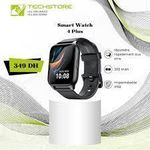 product_image_name-Generic- Watch 4 Plus OSW-801 Watch 4 Plus Bluetooth Call Smart Watch 2.01inch HD Display Fitness Tracker with Heart Rate Sleep Monitor Pedometer IP68 Waterproof- Black-4