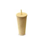 product_image_name-Generic-1PC Diamond Radiant Goddess Cup 710ml Summer Cold Water Cup Tumbler With Straw Double Layer Plastic Durian Coffee Mug-5