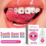 product_image_name-Generic-Tooth Gem Kit, DIY Crystals Jewelry Kit Teeth Gems Set, 2025 New Professional Fashionable Y2k Tooth Gems for Teeth - Multicolor -5