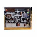 Hoffmans Garment Steamer 2-in-1 with Adjustable Design, Model HM-9080 - Copper/Black