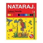 Nataraj Pack Of 24 Coloured Pencils Short 2 Dozens