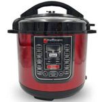 product_image_name-Hoffmans-Genuine 14 In 1 Digital Electric Pressure Cooker, 6.5L - Red, Silver-4