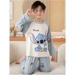 product_image_name-Generic Xim-Children Boy Night Pajama -Green, Blue -2