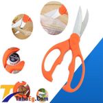 product_image_name-UK--Pack Kitchen Scissor All Purpose Kitchen Shears Heavy Duty Scissors Stainless Steel Dishwasher Safe Cooking Scissors, Kitchens Utensils removable for Cutting Meat, Chicken,Fish, Vegetable-2