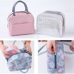 product_image_name-Generic-Reusable Portable Pouch Insulated Lunch Bag, Portable Thickened Lunch Bags, Fabric Adult Tote Bag Lunch Bag Cooler and Thermal Lunch Organizer for Women, Men Picnic,Camping School, Picnic, Office, Outdoor, Gym-3