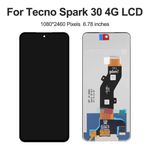 product_image_name-Tecno-Spark 30 Spark 30c LCD Screen Replacement LCD Display Screen (Spark 30 Series LCD Screen) Black-3