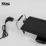 product_image_name-Dsp-Electric Grill Portable Oven Smokeless Nonstick Barbecue Machine - Black.-5