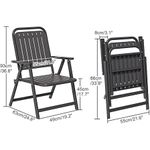 product_image_name-Generic-Backrest Foldable Chair designed for indoor and outdoor use such as in gardens, patios, or for general event seating-1