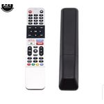 product_image_name-Generic-Skyworth Smart TV Remote Control with Streaming App Shortcut Buttons – Silver & Black-2