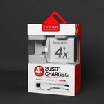 product_image_name-Excellent-4x 2 USB Adaptive Fast Charging Travel Adapter - White-3