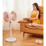 product_image_name-Generic-Dual-Head Oscillating Standing Fan - Multicolor-1