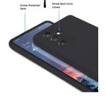 product_image_name-Generic-Silicone Samsung Galaxy A13 4G Back Cover Case Microfiber Inside 360 Degree Protection Back Cover Case for Samsung Galaxy A13 4G - Black-3