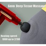 product_image_name-Generic- Massage Gun DEEP Tissue Relaxation & Muscle Recovery 6SPEED 4 ATTACHMENTS USB Charger-5