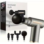 product_image_name-Generic- Massage Gun DEEP Tissue Relaxation & Muscle Recovery 6SPEED 4 ATTACHMENTS USB Charger-7