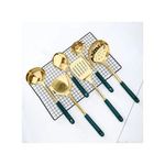 product_image_name-New-7 Pc Kitchen Tool Cooking Utensils Serving Spoons Cutlery Set - Multicolor-1