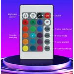 product_image_name-Generic-USB LED Light Bar RGB Color Changing TV Backlight Remote Symphony Atmosphere Light Strips Music Rhythm Ambient Pickup Lamp Decor-8
